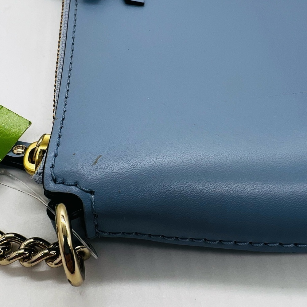 KATE SPADE DECLAN SAWYER STREET CROSSBODY BAG CLOUD COVER BLUE NWT - Picture 9 of 13